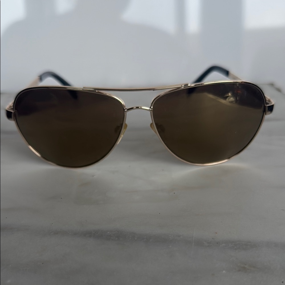 Just Cavalli Gold and Brown Aviator Sunglasses